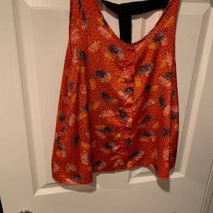 Charlotte Ruse top. Satin